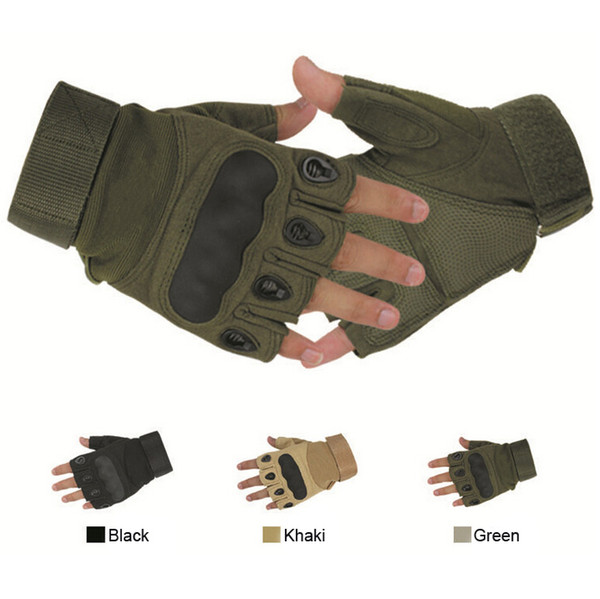 Safety Outdoor Sports Hot Sale Fashion Motorcycle Gloves Unisex Guantes Half Finger Green Black Quality Breathable Glove Free Shipping