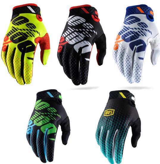 100% motorcycle gloves off-road racing gloves men and women bike MTB downhill riding gloves