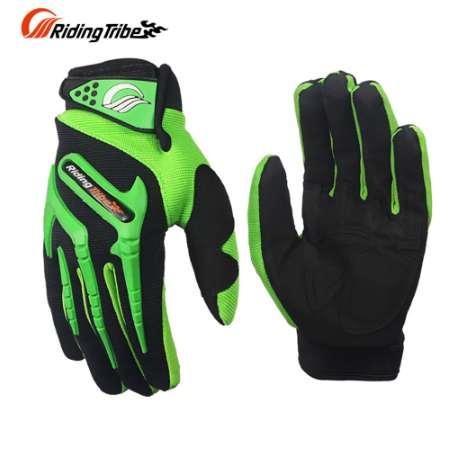 Riding Tribe Motorcycle Gloves Green Motocross Cycling Dirt Bike Full Finger Sport Moto Gloves Motorbike Summer Motobike Gloves