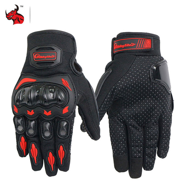 Protective Gears RidingTribe Motorcycle Men Touch Screen Moto Guantes Motocross Off-Road Riding Moto Gloves Motorbike Riding Gloves