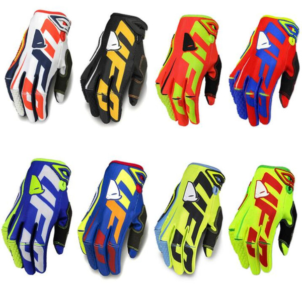 2020 UFO long finger motocross gloves MTB MX road cycling gloves men and women riding gloves