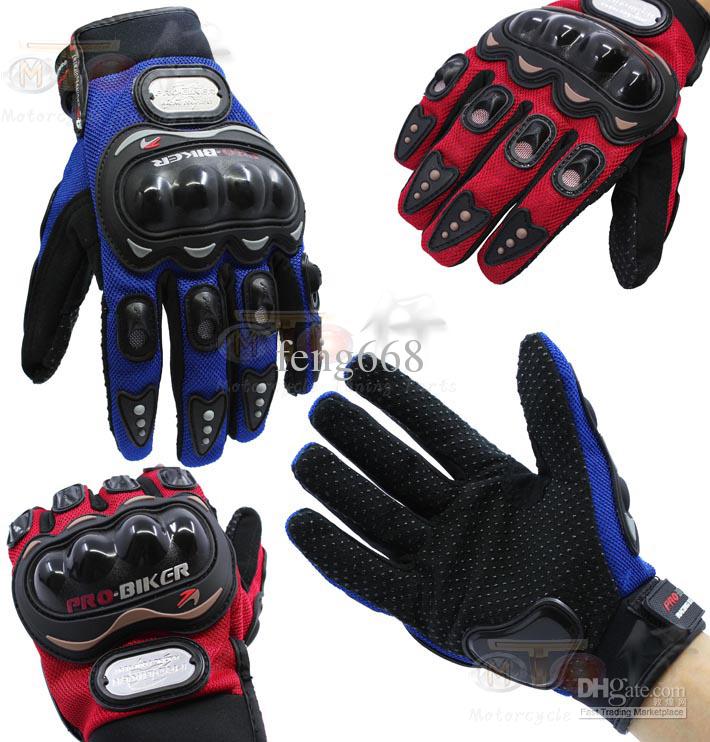 PRO-BIKER full finger knight gloves motorcycle/motorbike gloves Moto racing gloves 3 Colors 4 size