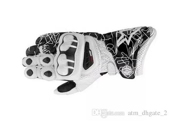 Motocross Riding Gloves Leather Knight/Motorcycle Racing Bike Outdoor Gloves Print 003