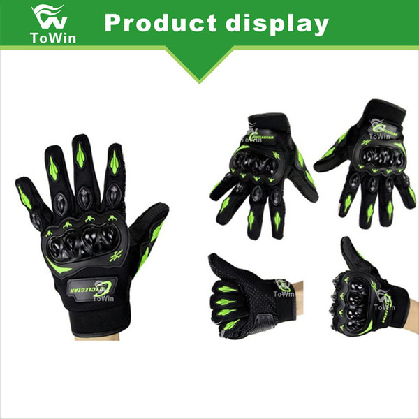 Motorcycle Knight Protection Full Finger Gloves Racing Off-road Riding Electric Vehicle Touch Screen Bicycle Bike Gloves New Wholesale