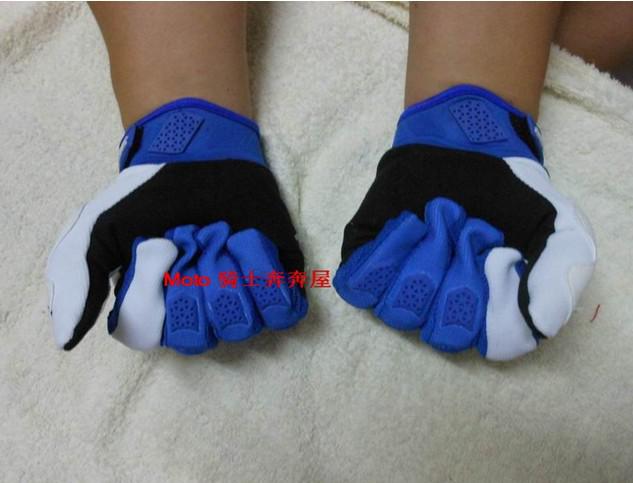 2016 New sky knight 360 Flight gloves Motorcycle racing gloves motorbike gloves of Nylon and have black red blue color size M/L/XL