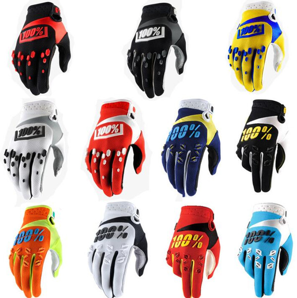 100% Motocross Gloves Full Finger Outdoor Sports Long Finger Gloves Cycling Gloves