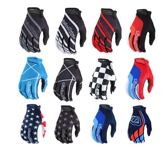 2019 troy lee designs full finger MTB MX motorcycle motocross gloves motorbike racing gloves bike gloves