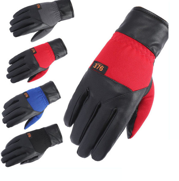 2PCS/pair Winter Warmer Men wommen Gloves Casual Touch Screen Warm motorcycle Moto Racing Gloves Cool Bicycle Cycling Motorbike GGA192