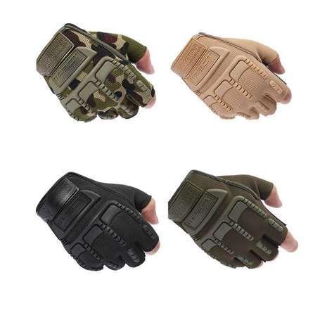 Arsmundi Car Accessories Breathable Wearable Knight Protective Motorcycle Gloves Outdoor Sports Mountaineering Gloves