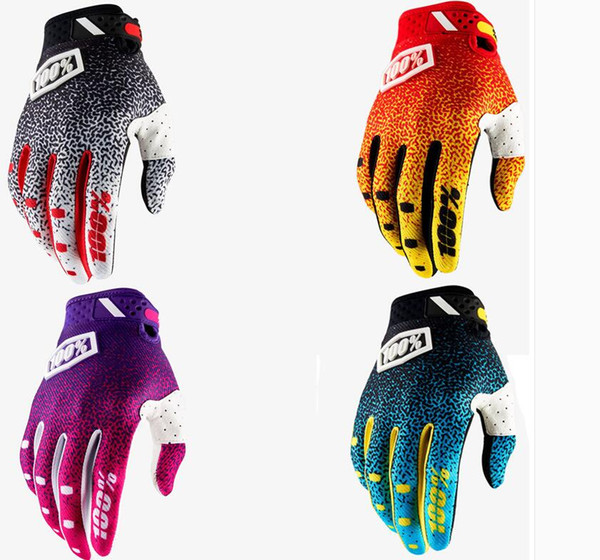 100% bicycle full finger downhill MTB gloves motorcycle cross country gloves summer forest road gloves