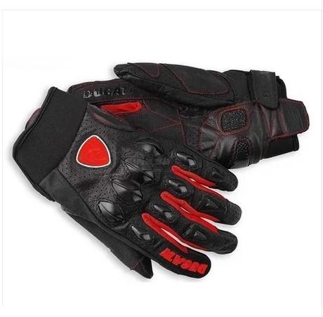 New Style For Ducati REVIT motorcycle Genuine Leather gloves motorbike Off-Road glove Professional protective gear gloves luva