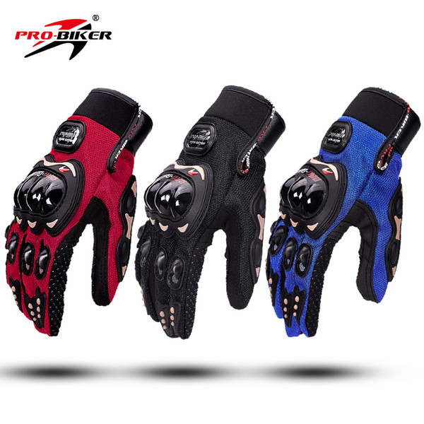 Wholesale summer breathable racing off-road gloves riding gloves/motorcycle full-finger gloves cycling anti-fall gloves windproof 3 colors