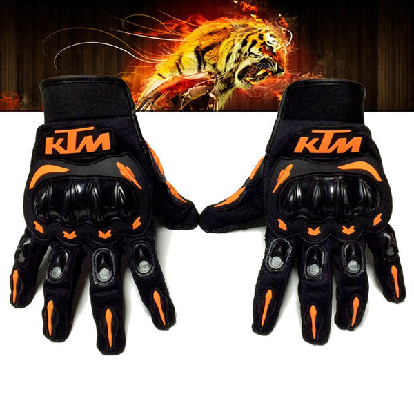 Hot sale KTM Motorcycle gloves Moto racing gloves Men's Motocross full finger gloves M/L/XL/XXL