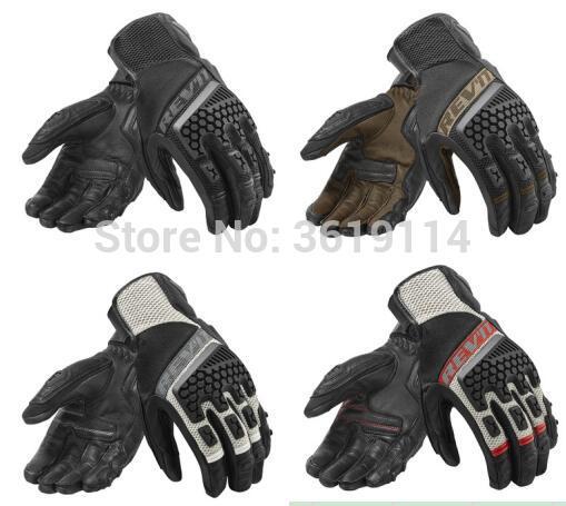 4 Colors 2022hot selling REVIT Sand 3 Mesh breathable Motorcycle Gloves Motorcross Cycling Riding Racing Leather Gloves