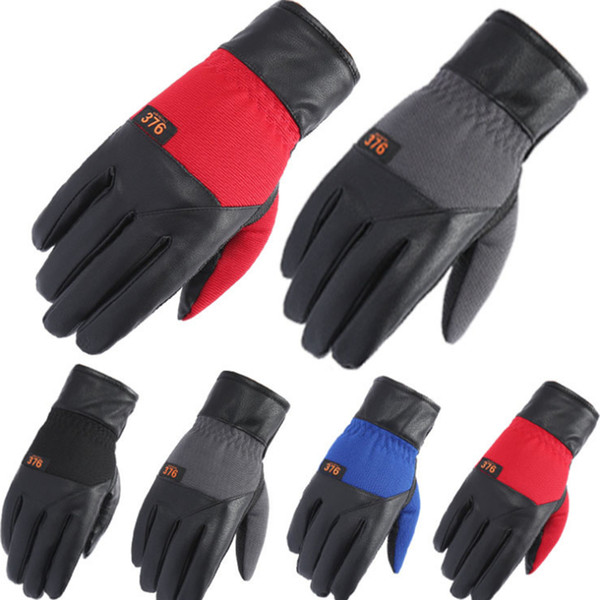 2PCS/pair 4 colors Winter Men wommen Gloves Casual Touch Screen Warm motorcycle Moto Racing Gloves Cool Bicycle Cycling Motorbike GGA192