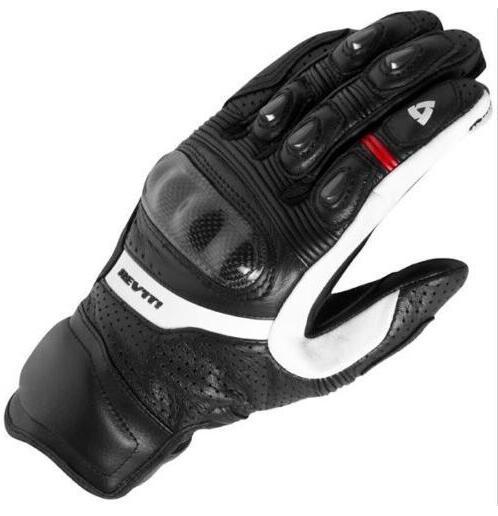 Genuine Leather Revit Motorcycle Short Gloves Moto GP Driving Motorbike Team Racing Gloves