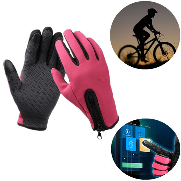 Breathable Wearable Full Finger Outdoor Wind-proof Sport / Cycling / Riding Gloves with The Function of Screen Touch CYC_90P