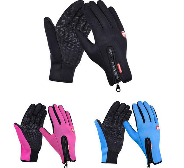 Upgrade New Windstopper Snowboard Outdoor Sports Gloves Skiing Riding Cycling Bike Gloves Windproof Winter Thermal Warm Touch Screen Gloves