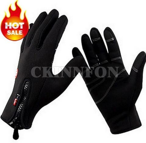 DHL 100PCS 2PCS/Set Winter Warm Bicycle motorcycle Cycling Hiking Outdoor Sports Gloves Mittens Skiing Glove