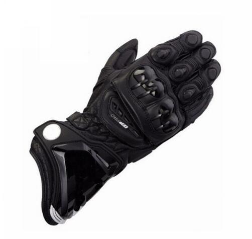 New 3 Colors 100% Genuine Leather GP PRO Motorcycle Long Gloves MotoGP M1 Racing Driving GP PRO Motorbike Cowhide Gloves