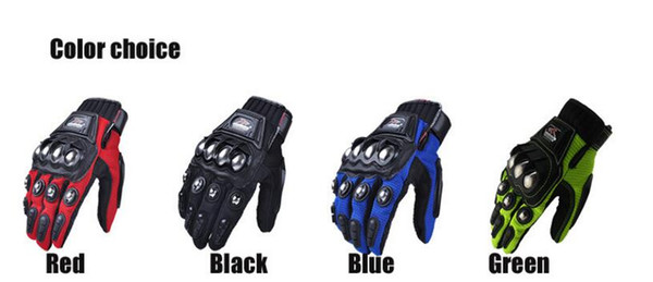 Off-road motorcycle riding gloves, protective gloves alloy electric car racing gloves