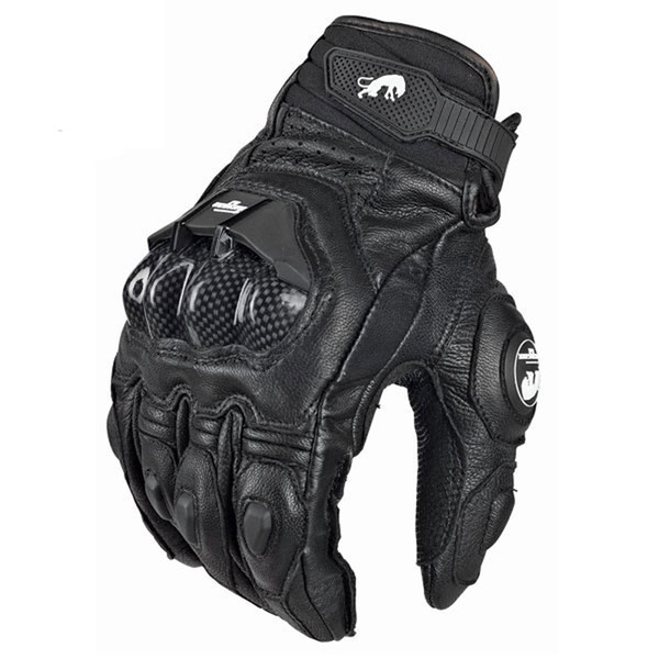 Wholesale- GPCROSS Leather Racing Glove Motorcycle Gloves ride bike driving bicycle cycling Motorbike Sports moto racing gloves