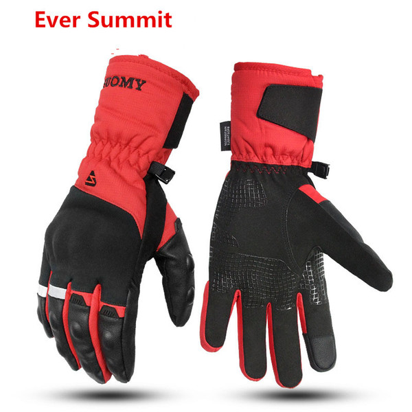 2019 New Motorcycle Gloves Male off-road Locomotive anti-skid Riding Full finger Gloves racing Knight Equipment Outdoor Sports Leather Su07