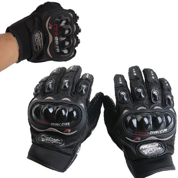Motorcycle Leather Gloves Motorbike Gloves Outdoor Sports Racing Gloves Full Finger Motorcycle Protective Gears Motocross Glove