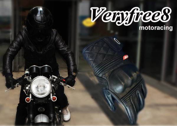 VF8 Motorcycle leather gloves