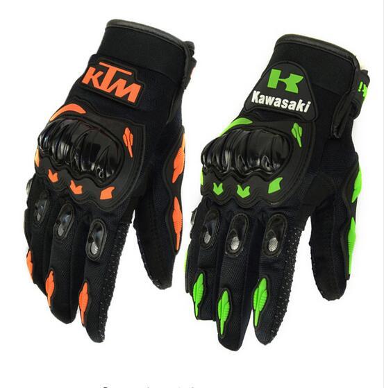 Wholesale- SALE !! Summer Winter Full Finger motorcycle gloves gants moto luvas motocross leather motorbike guantes moto racing gloves