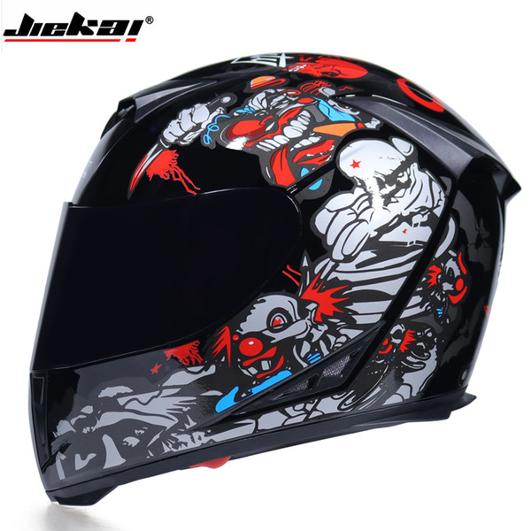 Motorcycle Helmet cool Modular Moto Helmet With Inner Sun Visor Safety Double Lens Racing Full Face the Casco Moto