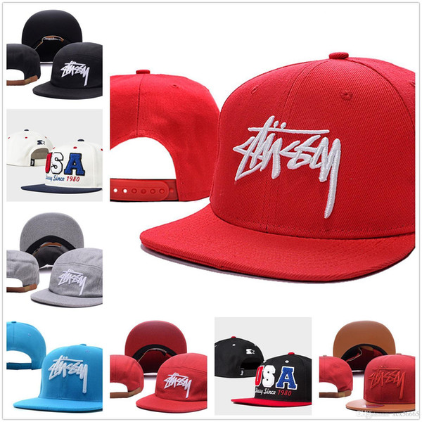 Fashion New arrival Stussy footballl snapback hat Michael men women adjustable baseball hats hiphop sports cap