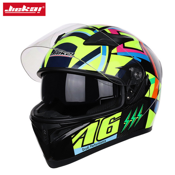 JIEKAI full face motorcycle helmet Motorbike helmet sdouble lens knight safety caps Protective Gears Helmets,K-316