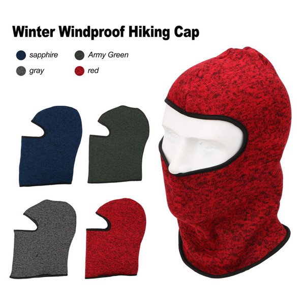 Winter Windproof Hiking Cap Face Neck Warmer Helmet Hat Men Warm Thermal Motorcycle Face Mask Motorcycle Accessories