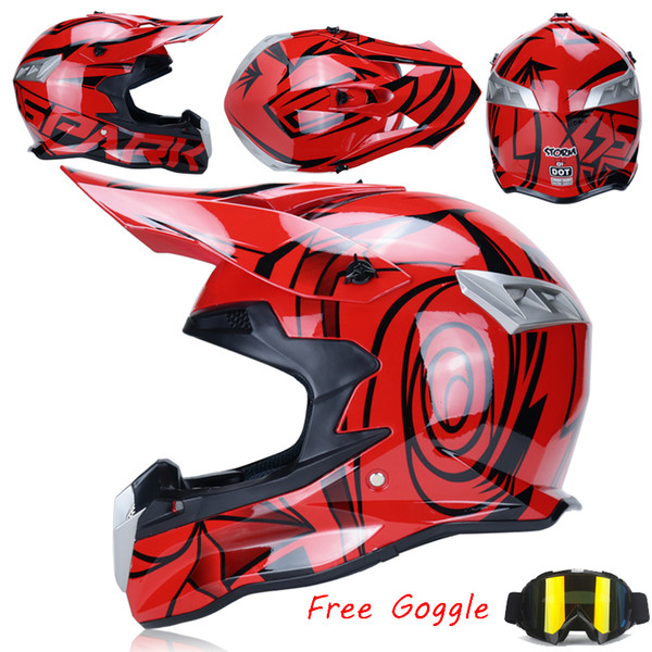 DOT Approved capacetes motocross helmet professional off road helmet Mens motorcycle helmets Dirt Bike Rally racing casco