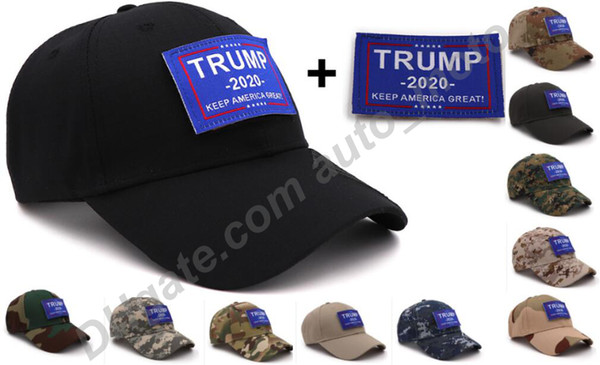 11 types High quality sun Hats Donald Trump 2020 baseball caps us presidential election hat camouflage Baseball Caps Adults Sport Hats