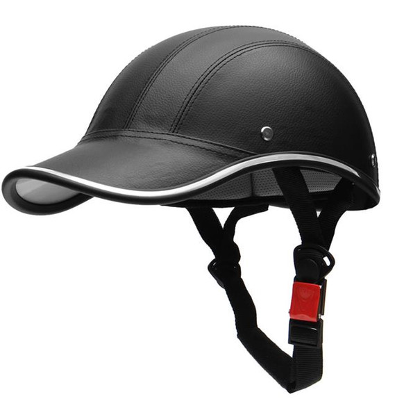 Motorcycle Half Helmet Baseball Cap StyleHalf Face Helmet Electric Bike Scooter Anti-UV Safety Hard Hat