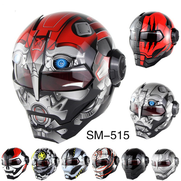 Moto Ironman Racing Motorcycle Helmet Motocross Full Face Casco Moto Flip-up Capacete