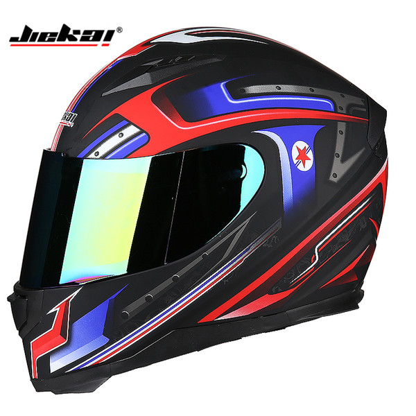 NEW Genuine High Quality JIEKAI full face helmets winter warm motorcycle helmet Casco Motorbike capacete