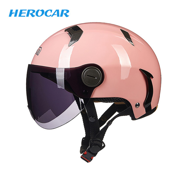 New Motorcycle Helmet Full Face Unisex For Scooter Capacete Motocross Retro Riding Biker Motorbike Moto With Anti-fog Visor