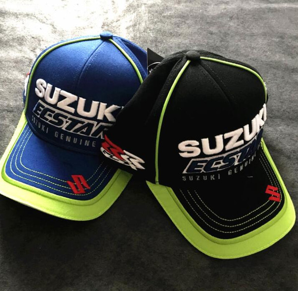 New MOTO.GP SUZUKI Alphanumeric Embroidered Loren Motorcycle Cap Baseball Cap Racing Cap