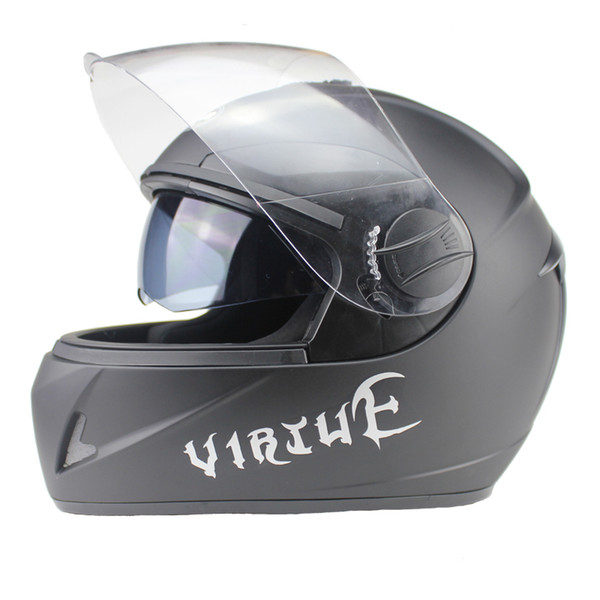 Wholesale-New Arrival Free Shipping Best-Selling Full Face Safe Motorcycle Helmet double lens latest version have bag 100%