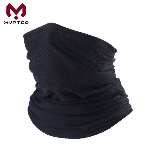 Black Neck Gaiter Motorcycle Half Face Mask Windproof Tube Scarves Motorbike Fishing Riding Touring Outdoor Sport Bandanas Men