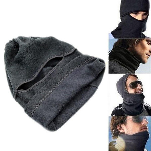 Unisex Thermal Fleece Balaclava Neck Winter Ski Full Face Mask Cover Cap For Motorcycle Face Mask Windproof Hat