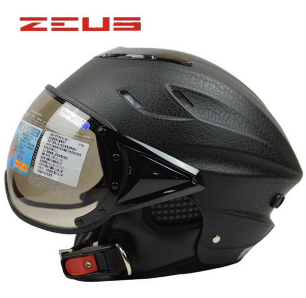 2016 New ZEUS 125B summer half face Motorcycle helmet ABS motorbike helmet electric bicycle helmet UV personalized