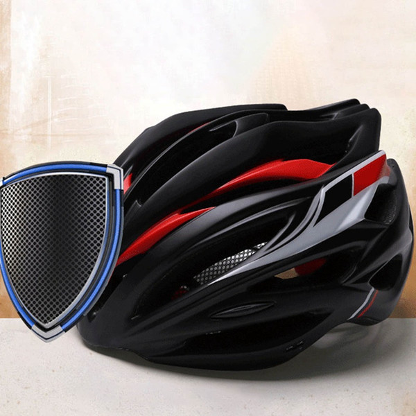 Bicycle Helmet Backlight Ultralight Bike Helemts Visor For Men Women Mountain Road Cycling Helmet With Light Kids Adult 57-61cm