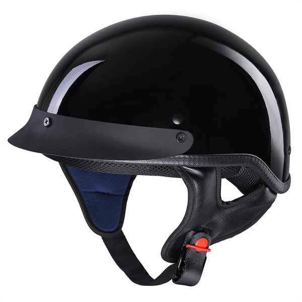 Motorcycle Helmet Open-Face German Style DOT - Small