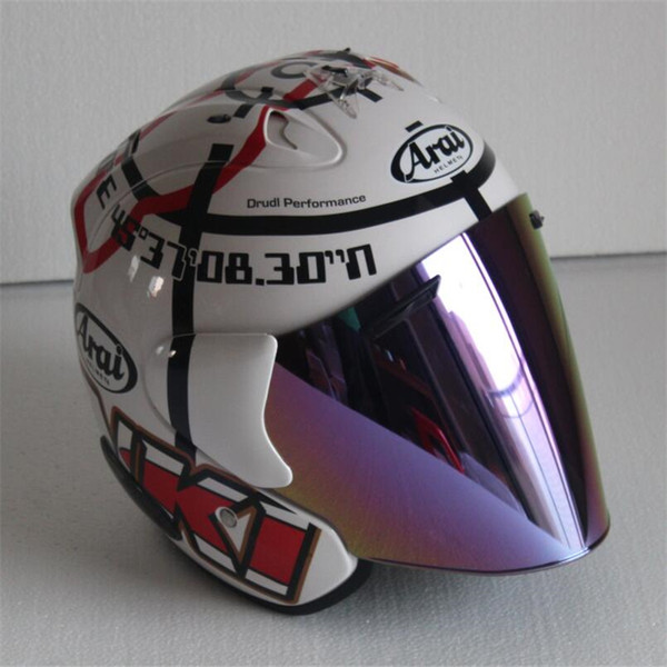 Top hot ARAI 3/4 helmet motorcycle helmet half open face casque motocross SIZE: S M L XL XXL,Capacete