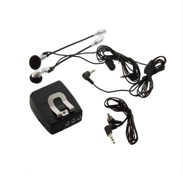 1 X Motorbike Motorcycle Helmet Audio Intercom Headset With Audio Input Plug MP3