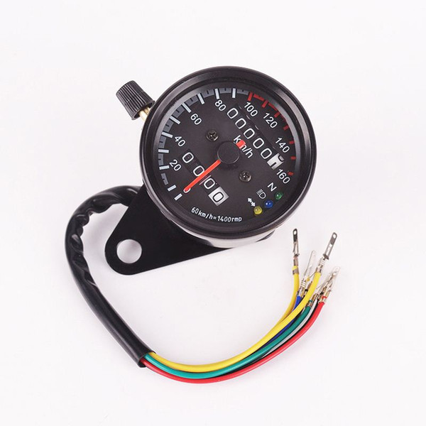 Motorcycle Odometer Speedometer Dual Odometer Gauge LED Backlight Signal Light Digital Speedometer Free Shipping order<$18no track